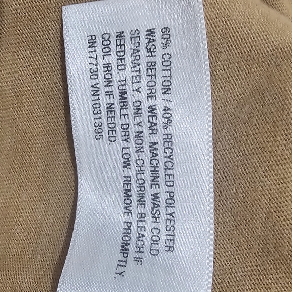 Wild Fable Tan Cropped T-Shirt - Picture 2 of 4